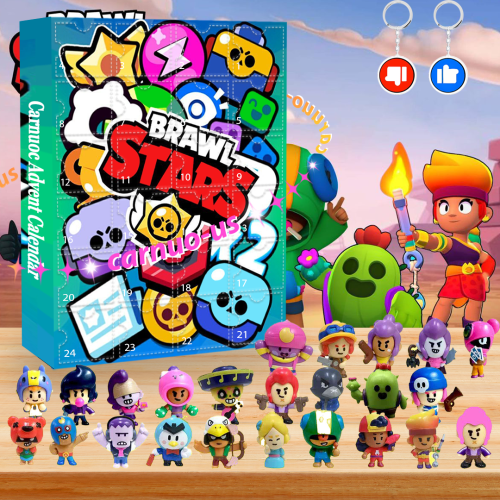 Brawl Stars 2025 Advent Calendar -- The One With 24 Little Doors