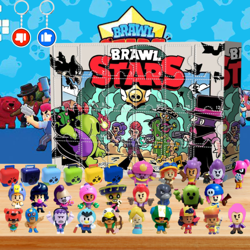 Brawl Stars 2024 Advent Calendar -- The One With 24 Little Doors