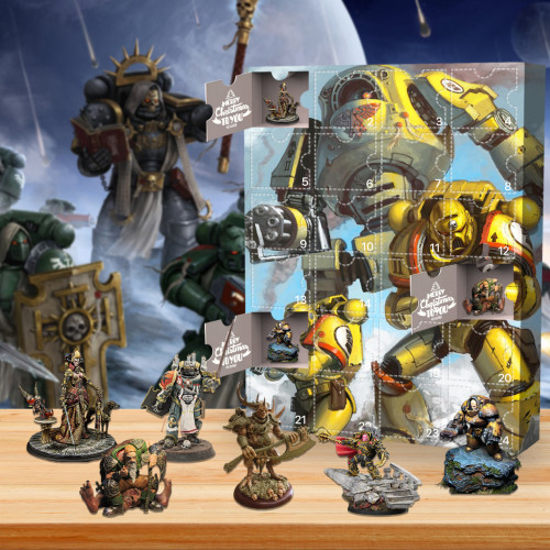 Warhammer 40K Advent Calendar🎁24 Gifts Are In It
