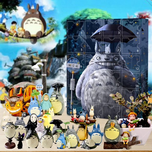 NEW My Neighbor Totoro Advent Calendar -- The One With 24 Little Doors
