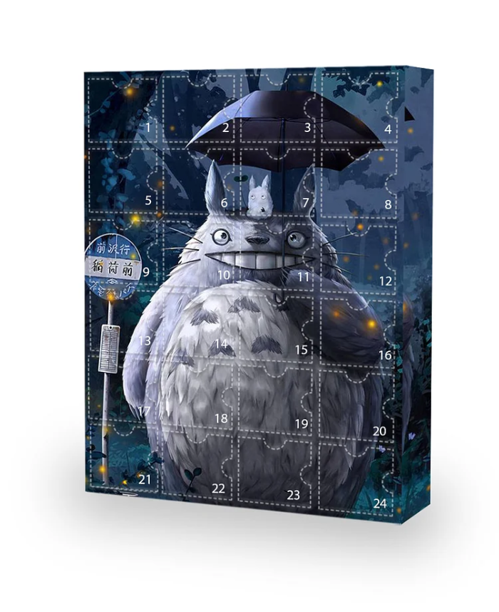 NEW My Neighbor Totoro Advent Calendar -- The One With 24 Little Doors