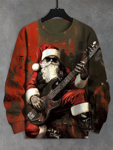 Funny Santa Claus Crewneck Sweatshirt | unisex sweatshirt