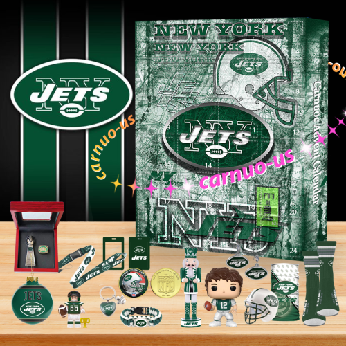 New York Jets Advent Calendar -- The One With 24 Little Doors