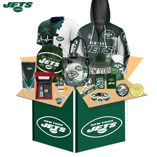 New York Jets BOX – The Best Gifts Pack for NFL Fans