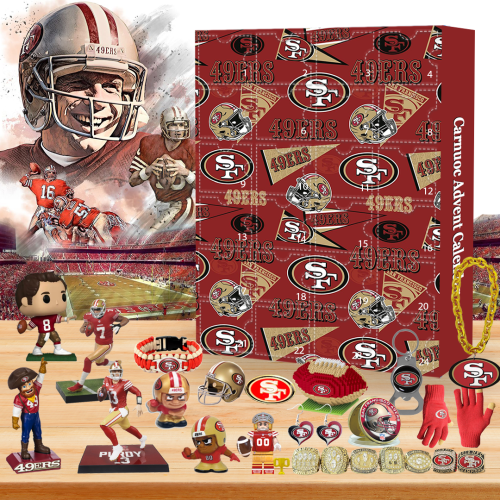 San Francisco 49ers Advent calendar-- The One With 24 Little Doors