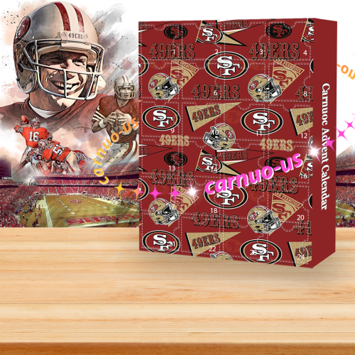 San Francisco 49ers Advent calendar-- The One With 24 Little Doors