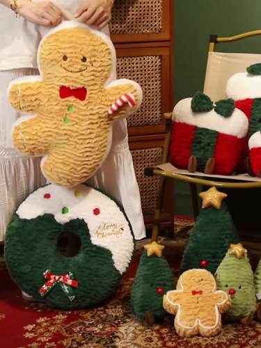 Christmas tree dolls Christmas gingerbread man plush dolls Christmas gifts