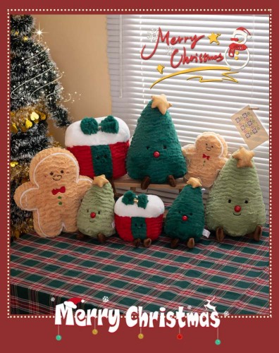Christmas tree dolls Christmas gingerbread man plush dolls Christmas gifts