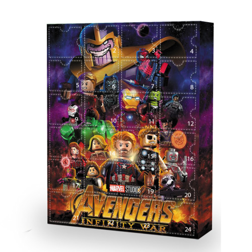 LEGO Marvel & DC Superhero 2024 Advent Calendar🎁24 Gifts Are In It