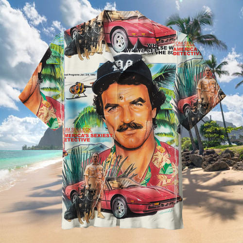 Tom selleck-Magnum, P.I. |  Hawaiian Shirt
