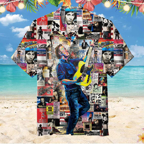 Bruce Frederick Joseph Springsteen | Unisex Hawaiian Shirt
