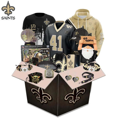 New Orleans Saints BOX – The Best Gifts Pack for NFL Fans