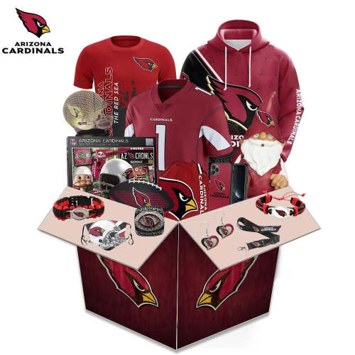 Arizona Cardinals BOX – The Best Gifts Pack for NFL Fans