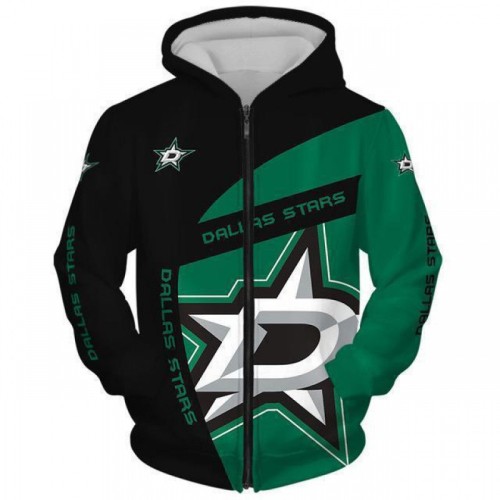 DALLAS STARS | NHL team zipper Hoodie