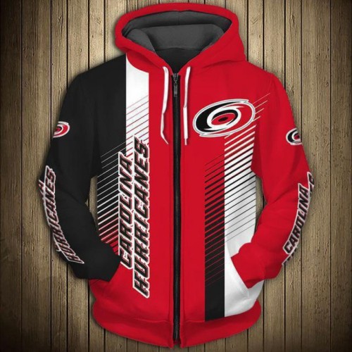 CAROLINA HURICANES | NHL team zipper Hoodie