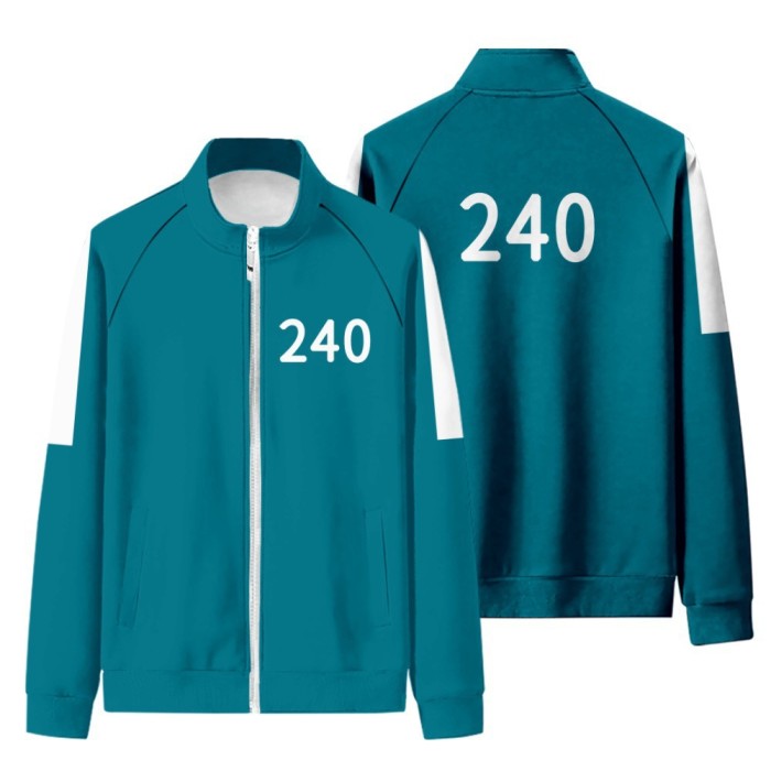 Squid Game NO.240 Jacket Hoodie 3D Digital Printing Clothing | Hoodie