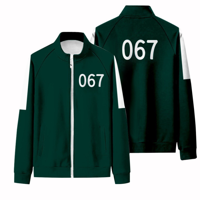Squid Game NO.067 Jacket Hoodie 3D Digital Printing Clothing | Hoodie