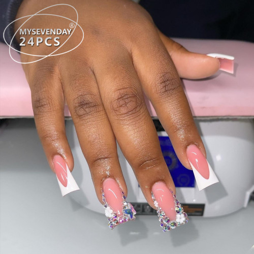 🔥2+1 💅Hot sale BZ1496 Press-on Nails | 1 items with 24pcs