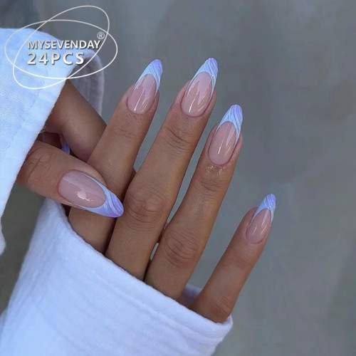 🔥2+1 💅Hot sale BZ1484 Press-on Nails | 1 items with 24pcs