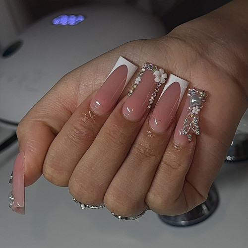 🔥2+1 💅Hot sale BZ1546 Press-on Nails | 1 items with 24pcs