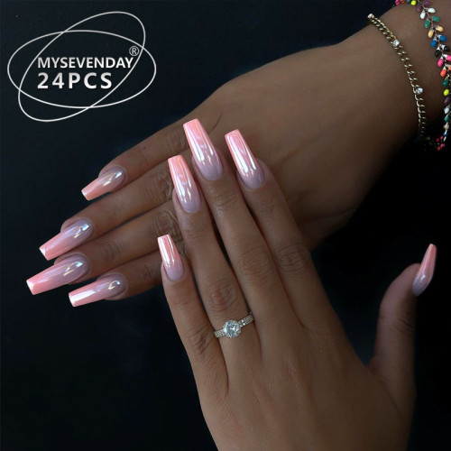 🔥2+1 💅Hot sale BZ1474 Press-on Nails | 1 items with 24pcs