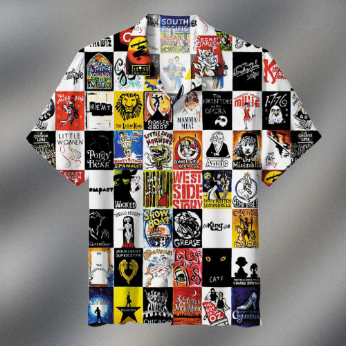 Playbill Classic Musicals | Unisex Hawaiian Shirt