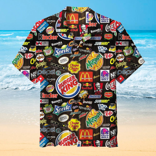 Fast food and snacks | Hawaiian Shirt