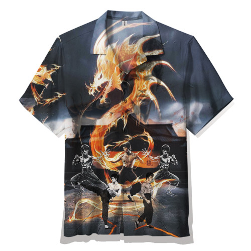 Bruce Lee | Unisex Hawaiian Shirt