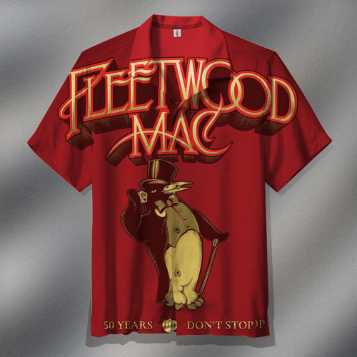 Fleetwood Mac-50 Years Don't Stop | Unisex Hawaiian Shirt