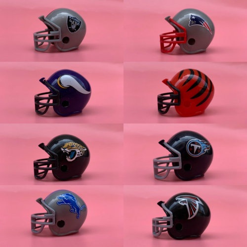 NFL small helmet ornaments