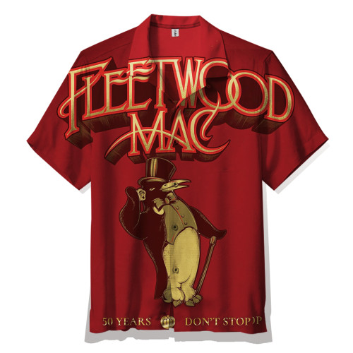 Fleetwood Mac-50 Years Don't Stop | Unisex Hawaiian Shirt