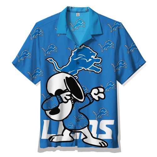 Detroit Lions with Snoopy | Hawaiian Shirt