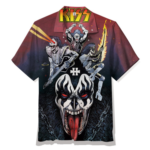 KISS BAND | Hawaiian Shirt