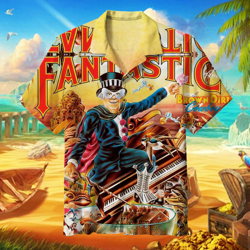 Elton John - the Captain Fantastic an the Brown Dirt Cowboy |  Hawaiian Shirt
