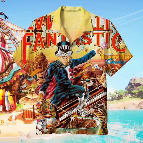Elton John - the Captain Fantastic an the Brown Dirt Cowboy |  Hawaiian Shirt