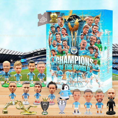 2024 Manchester City F.C. Advent Calendar -- The One With 24 Little Doors