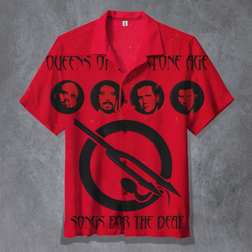 Queens Of The Stone Age-Songs For The Deaf | Hawaiian Shirt