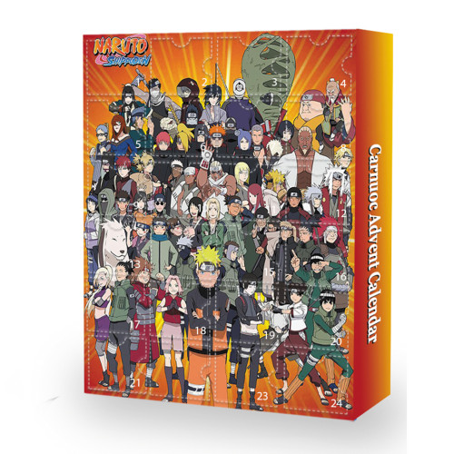 NEW NARUTO Advent Calendar -- The One With 24 Little Doors