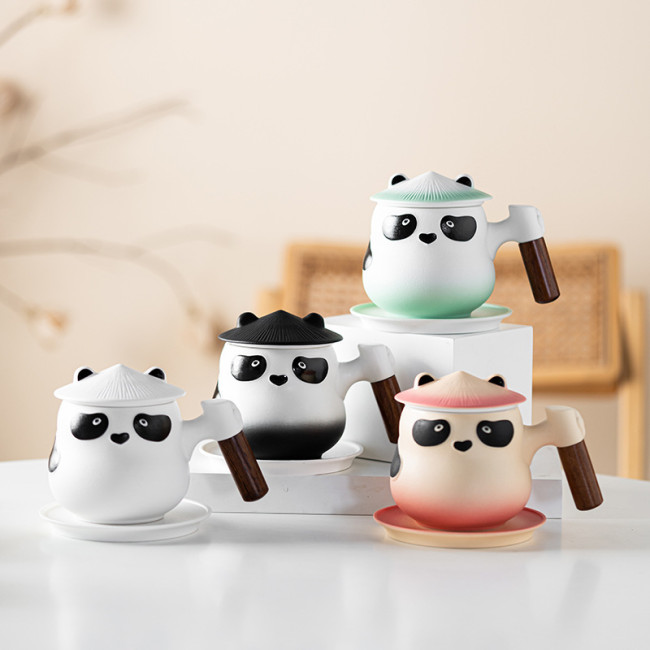 Kung Fu Panda Creative Couple Mug Gift Box with Filter