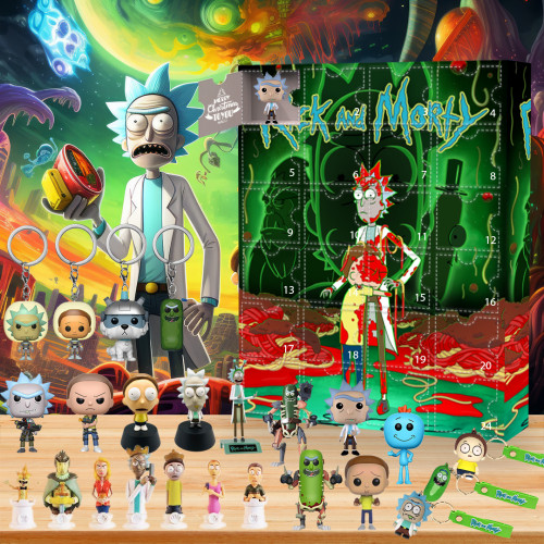 Rick and Morty Advent Calendar🎁24 Gifts Are In It