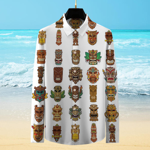 Tiki totem | Long Sleeve Shirt
