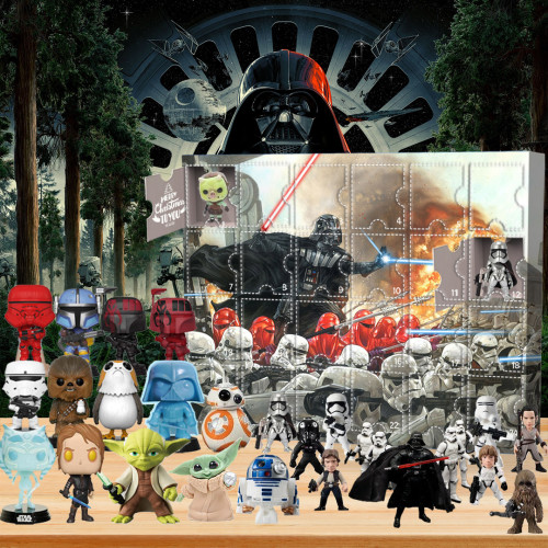 Star Wars Advent Calendar -- The One With 24 Little Doors