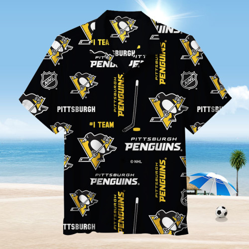 PITTSBURGH PENGUINS | Unisex Hawaiian Shirt