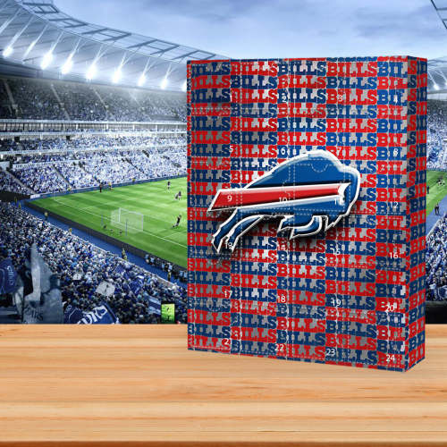 Buffalo Bills Advent calendar-- The One With 24 Little Doors