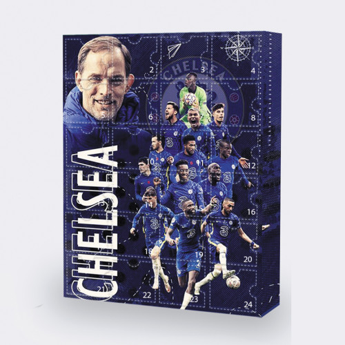 Chelsea Football Advent calendar-- The One With 24 Little Doors