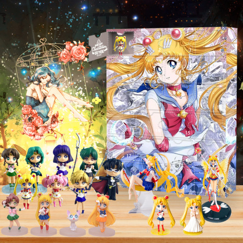 Sailor Moon Advent Calendar -- The One With 24 Little Doors