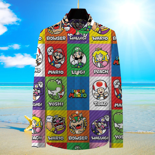 Super Mario  | Long Sleeve Shirt