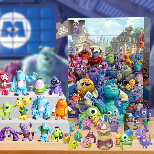 Monsters, Inc. Advent Calendar -- The One With 24 Little Doors