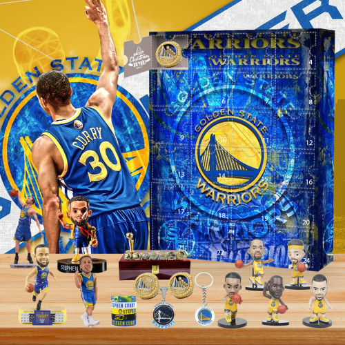 Golden State Warriors Advent Calendar -- The One With 24 Little Doors
