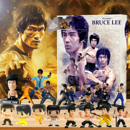 Bruce Lee Advent Calendar -- The One With 24 Little Doors
